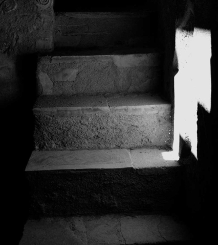 building, black and white, abstract, Pompeii, Italy
