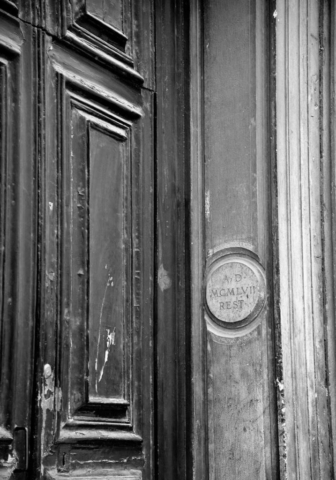 Italy, Venice, door, paint, ancient, abstract, building