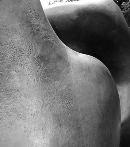 sculpture, black and white, organic, New York, stone, abstract, shadow, curve, human