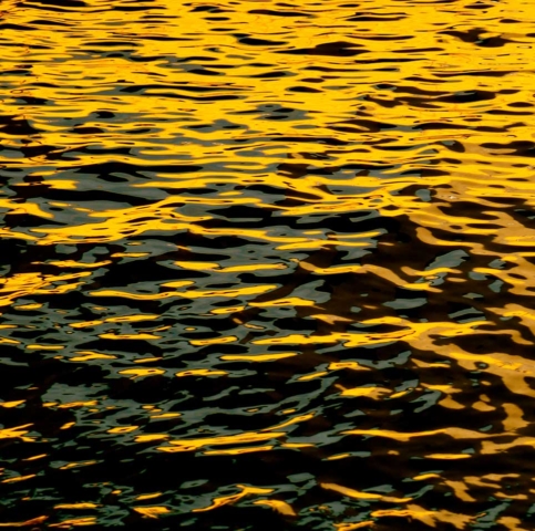 water, Stockholm, Sweden, yellow, blue, ripple, river, peaceful